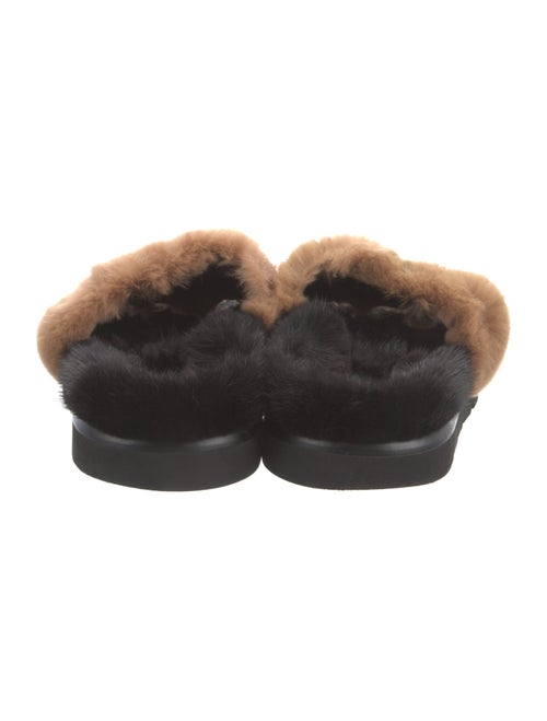 Louis Vuitton Monogram Giant Pattern Ponyhair Slides