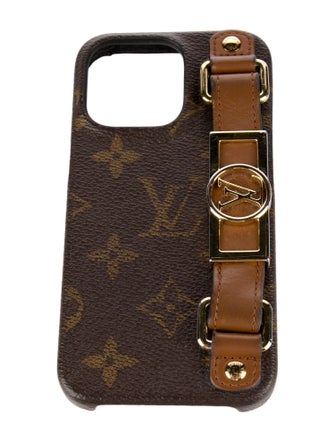 Louis Vuitton leather case iphone 13 pro