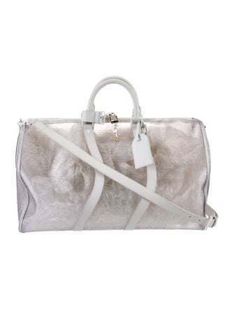 Louis Vuitton PVC Keepall Bandouliere 50