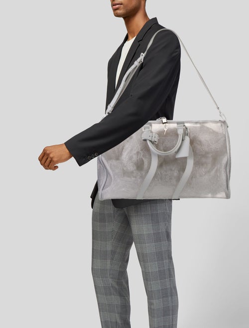 Louis Vuitton PVC Keepall Bandouliere 50