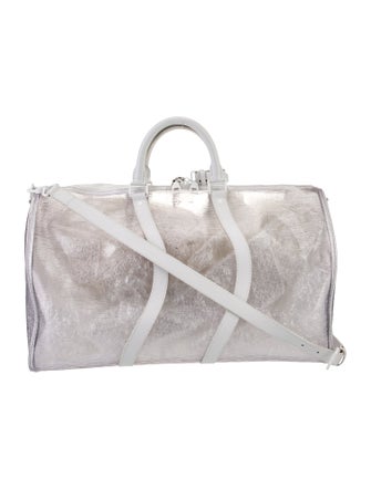 Louis Vuitton PVC Keepall Bandouliere 50