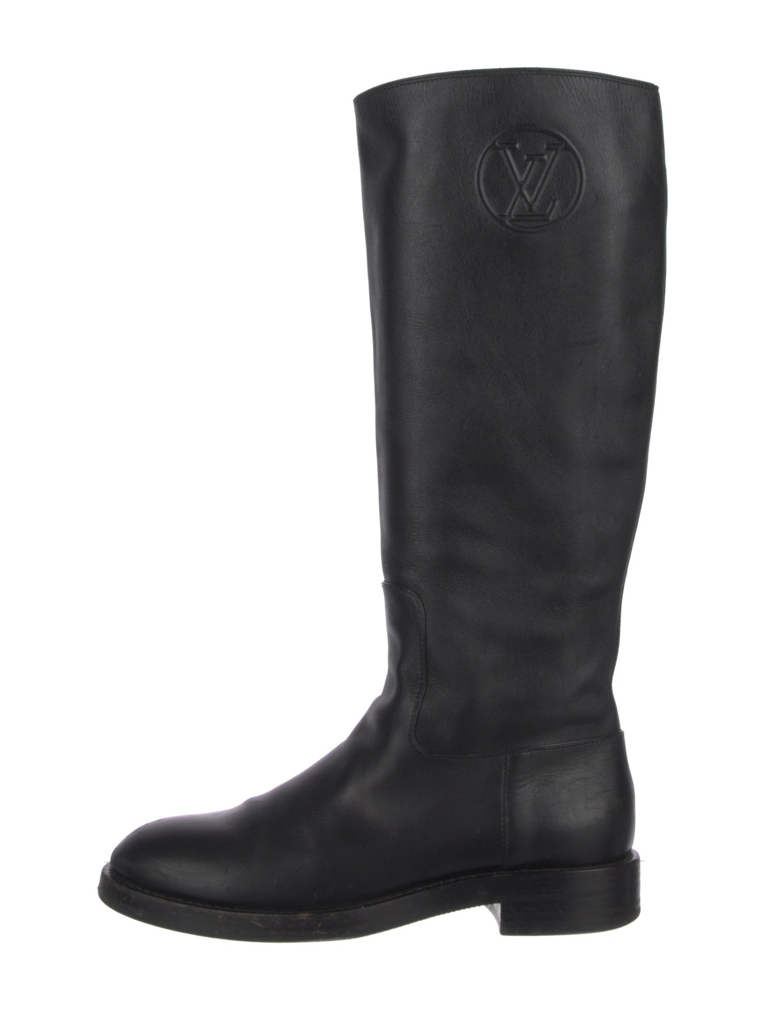 Louis Vuitton LV Monogram Leather Riding Boots