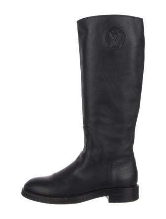 Louis Vuitton LV Monogram Leather Riding Boots