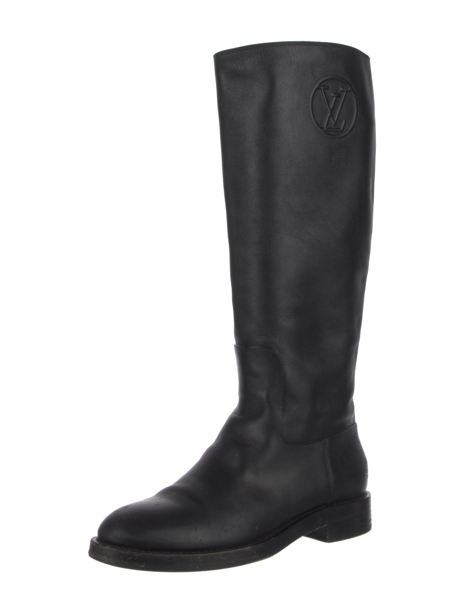 Louis Vuitton LV Monogram Leather Riding Boots