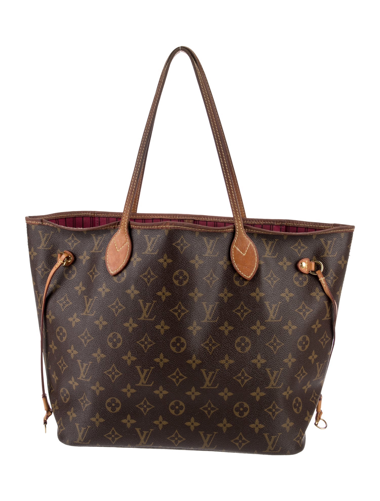 Louis Vuitton LV Monogram Neverfull w/Pouch MM