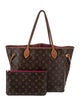 Louis Vuitton LV Monogram Neverfull w/Pouch MM