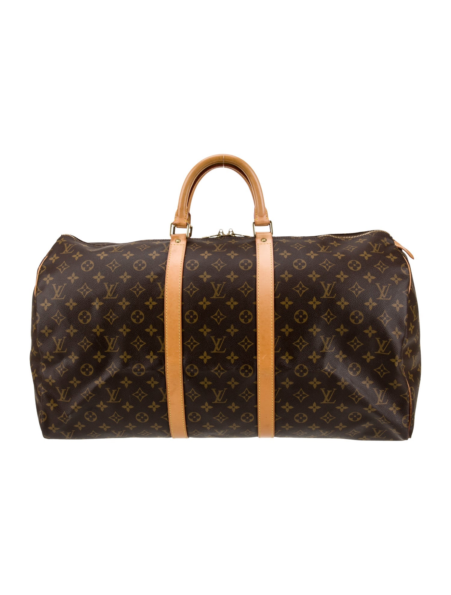 Louis Vuitton LV Monogram Keepall 55 Vintage