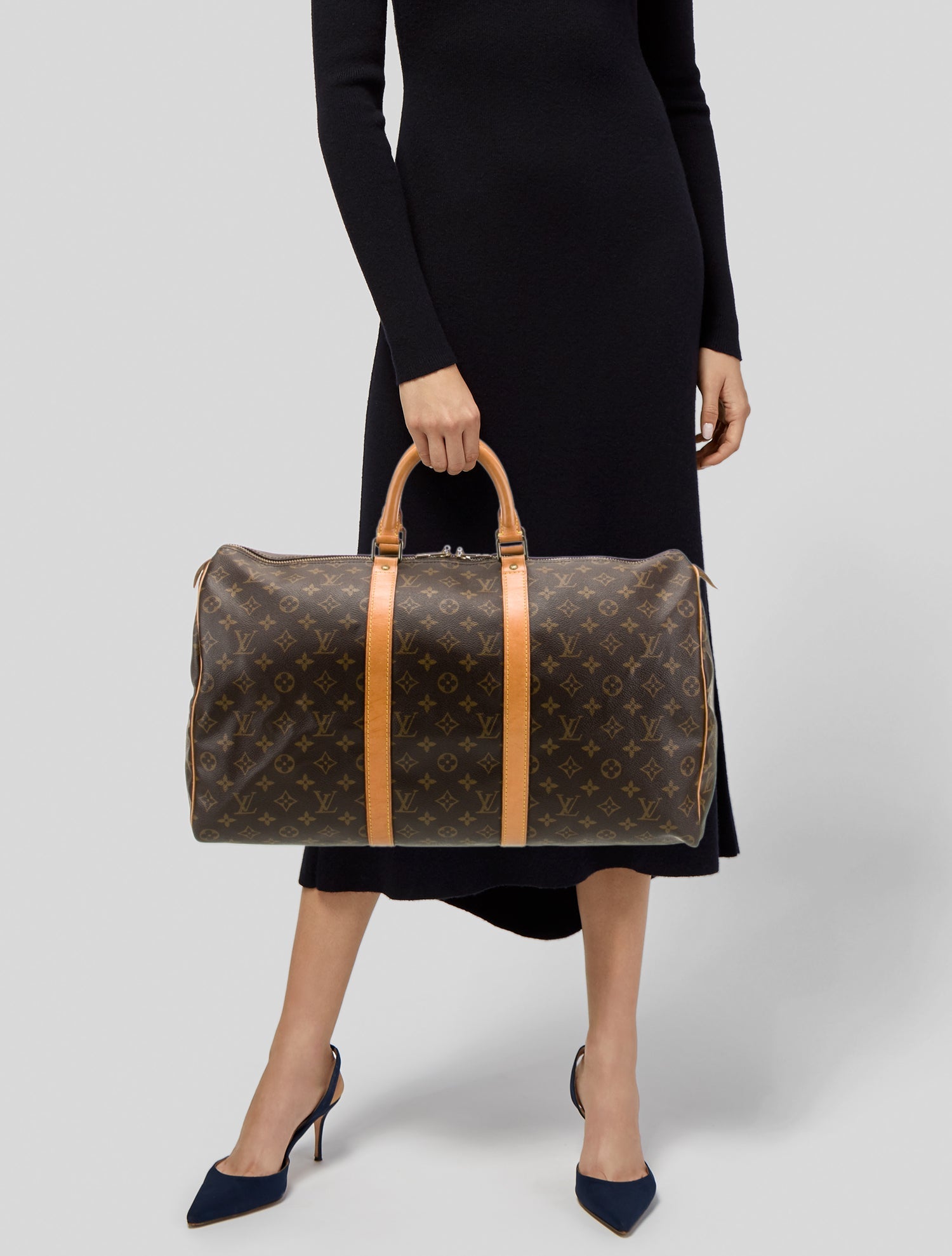 Louis Vuitton LV Monogram Keepall 50 Vintage