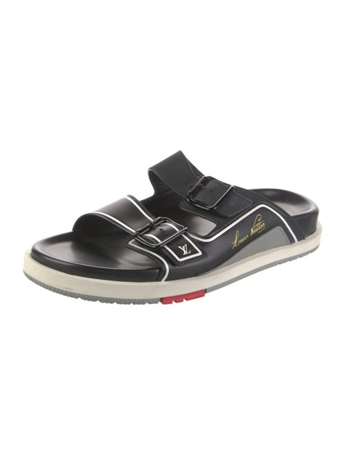 Louis Vuitton Leather Slides