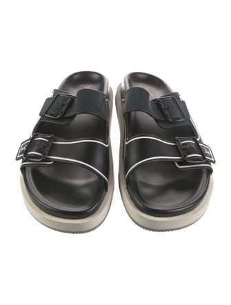Louis Vuitton Leather Slides