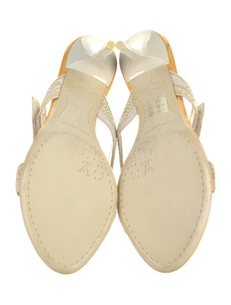 Louis Vuitton Canvas Slides