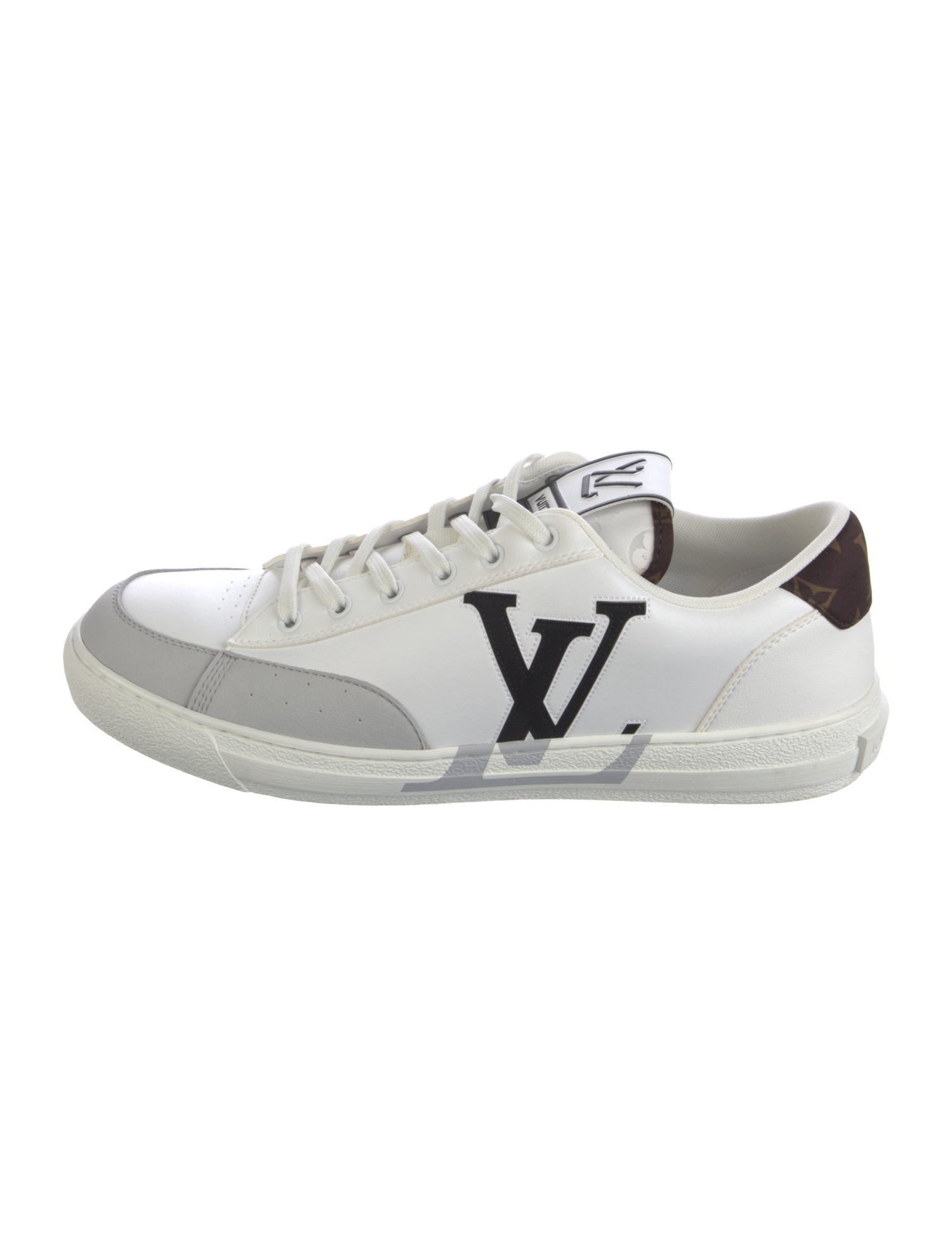 Louis Vuitton Monogram Pattern Leather Sneakers