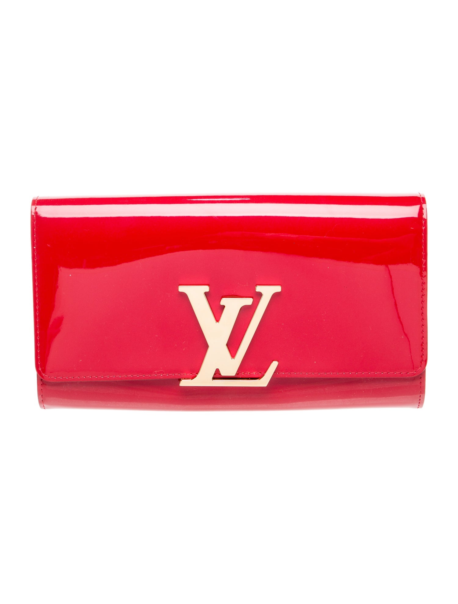 Louis Vuitton Vernis Patent Leather Louise Clutch