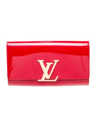 Louis Vuitton Vernis Patent Leather Louise Clutch