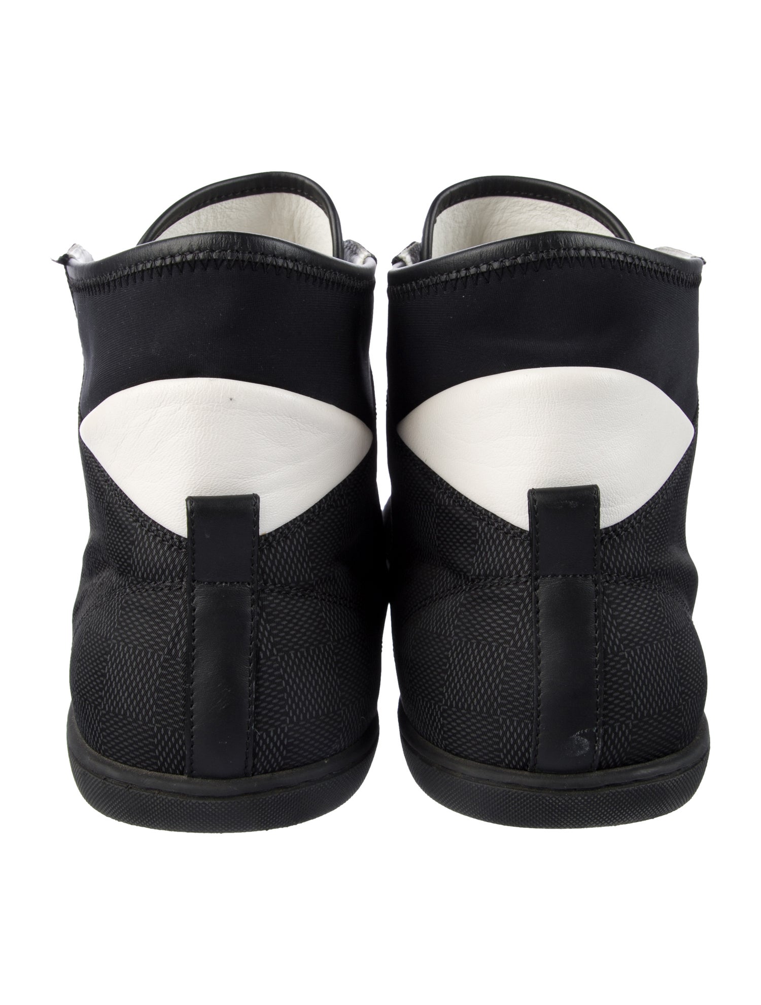 Louis Vuitton Damier Graphite Pattern Nylon Sneakers