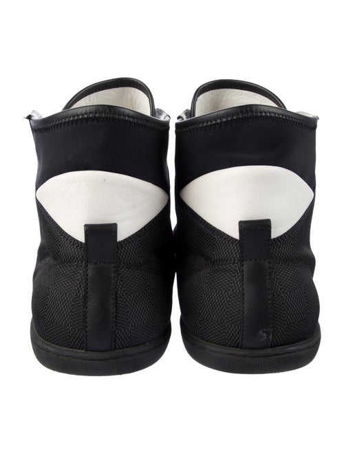 Louis Vuitton Damier Graphite Pattern Nylon Sneakers
