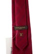 Louis Vuitton Pattern Print Silk Tie