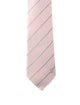 Louis Vuitton Pattern Print Pink Silk Tie
