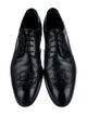 Louis Vuitton Leather Eyelet Trim Brogues