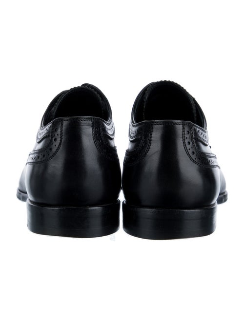 Louis Vuitton Leather Eyelet Trim Brogues