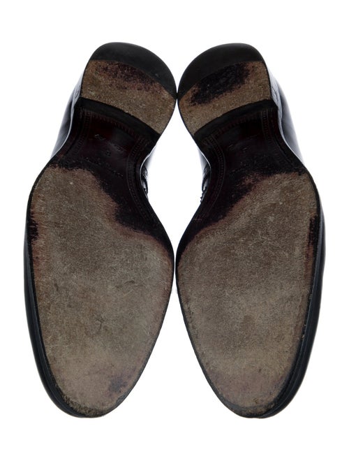 Louis Vuitton Leather Eyelet Trim Brogues