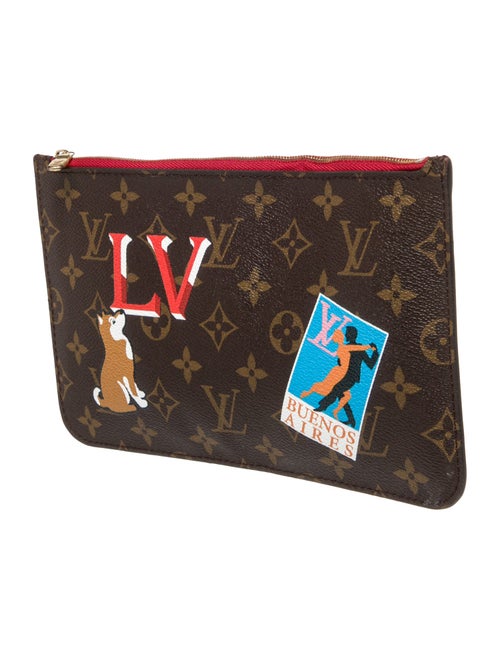Louis Vuitton LV Monogram Neverfull Pouch