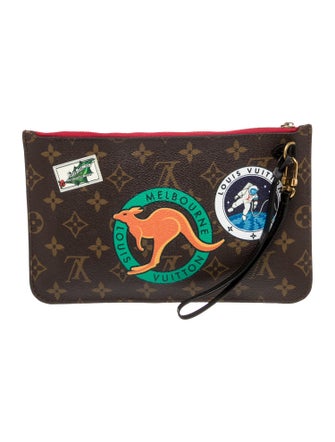 Louis Vuitton LV Monogram Neverfull Pouch