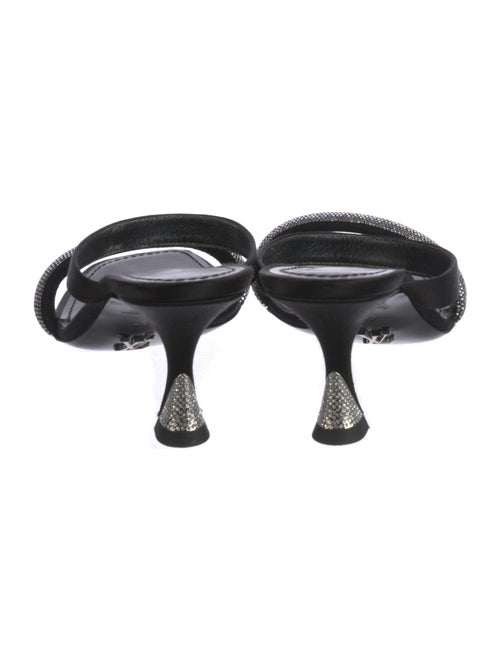 Louis Vuitton LV Monogram Satin Slides