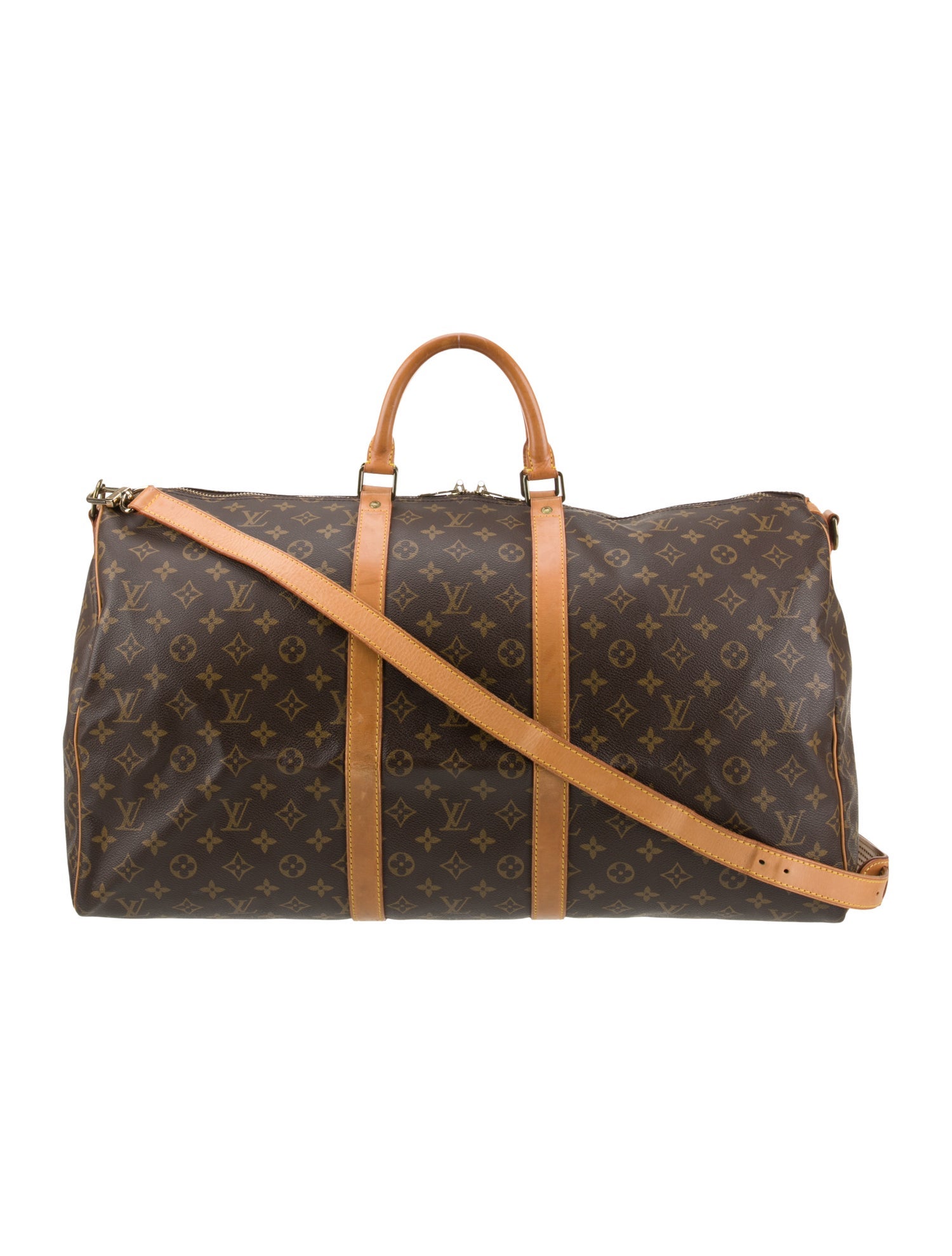 Louis Vuitton LV Monogram Keepall Bandouliere Vintage