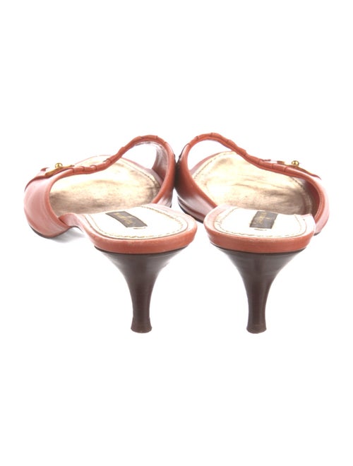 Louis Vuitton Leather Slides