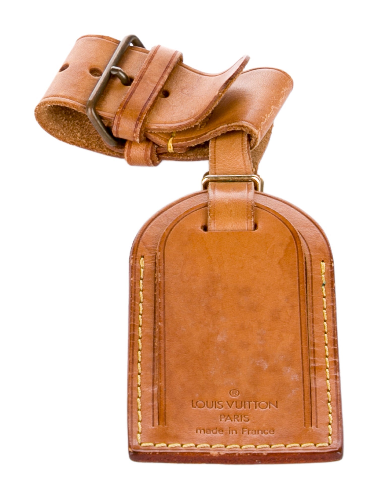 Louis Vuitton Vachetta Luggage Tag