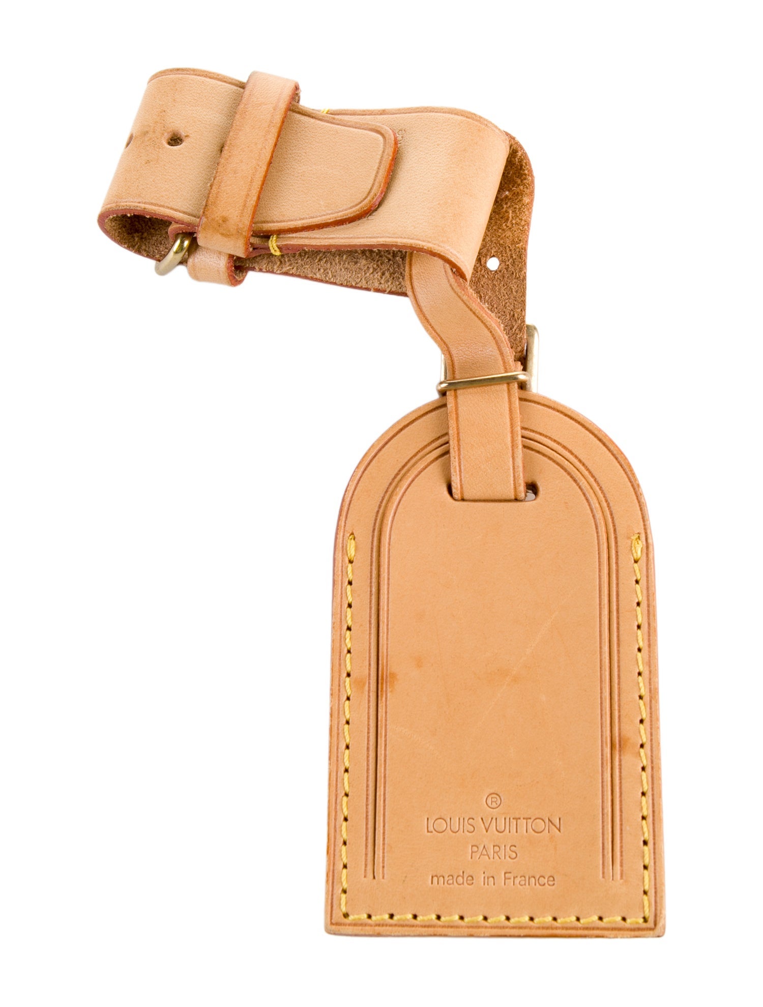 Louis Vuitton Vachetta Luggage Tag
