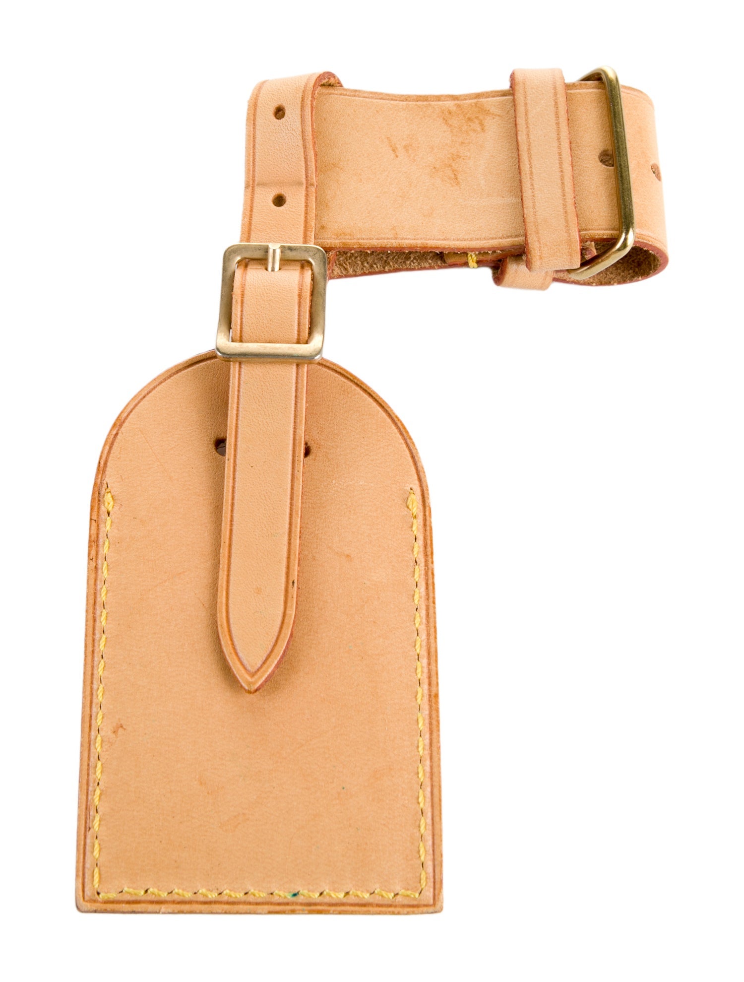 Louis Vuitton Vachetta Luggage Tag