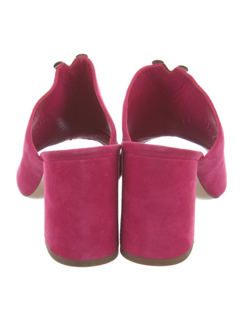 Louis Vuitton Suede Slides