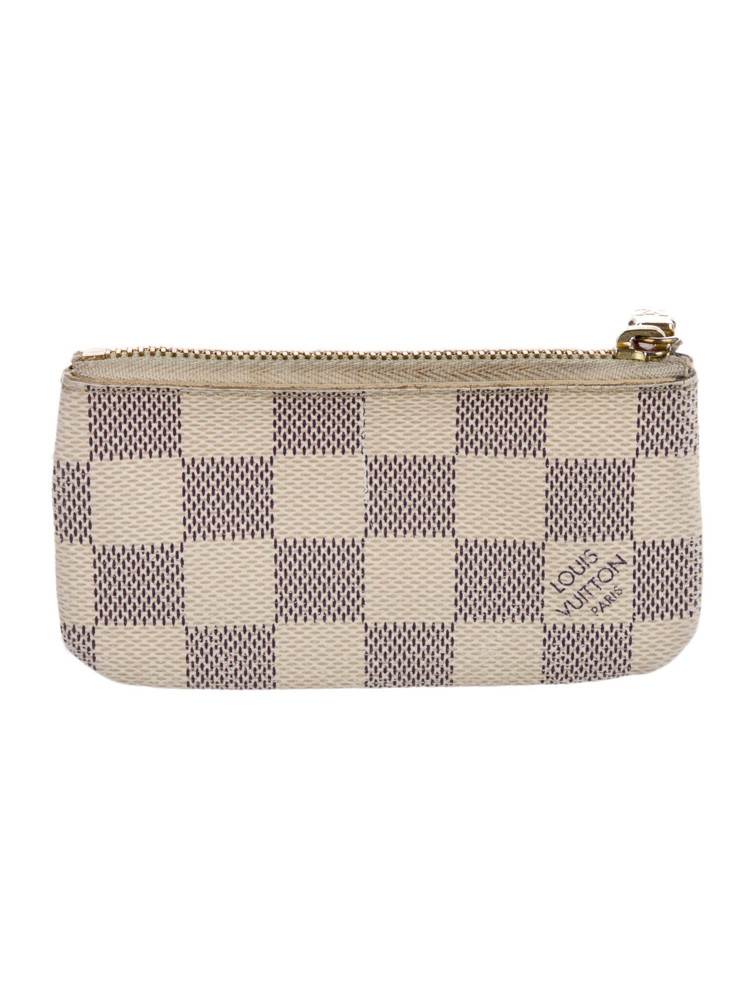 Louis Vuitton 2020 Damier Azur Pattern Key Holder