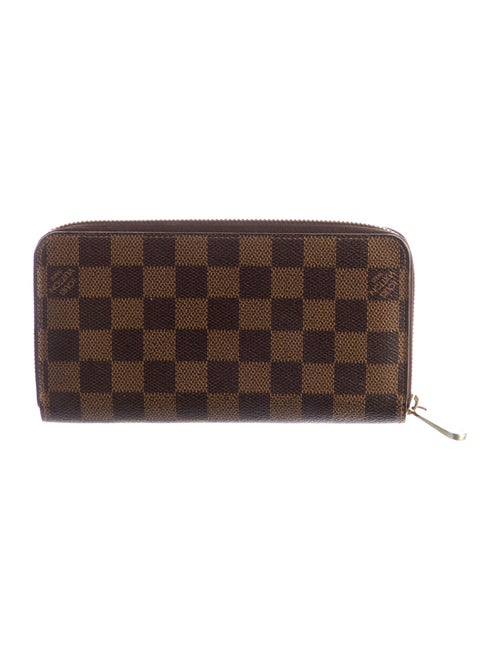 Louis Vuitton 2016 Damier Ebene Pattern Zippy Wallet