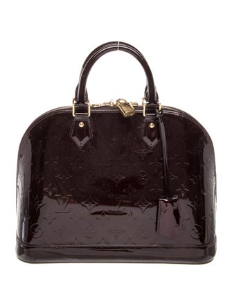 Louis Vuitton Monogram Vernis Alma PM 2022
