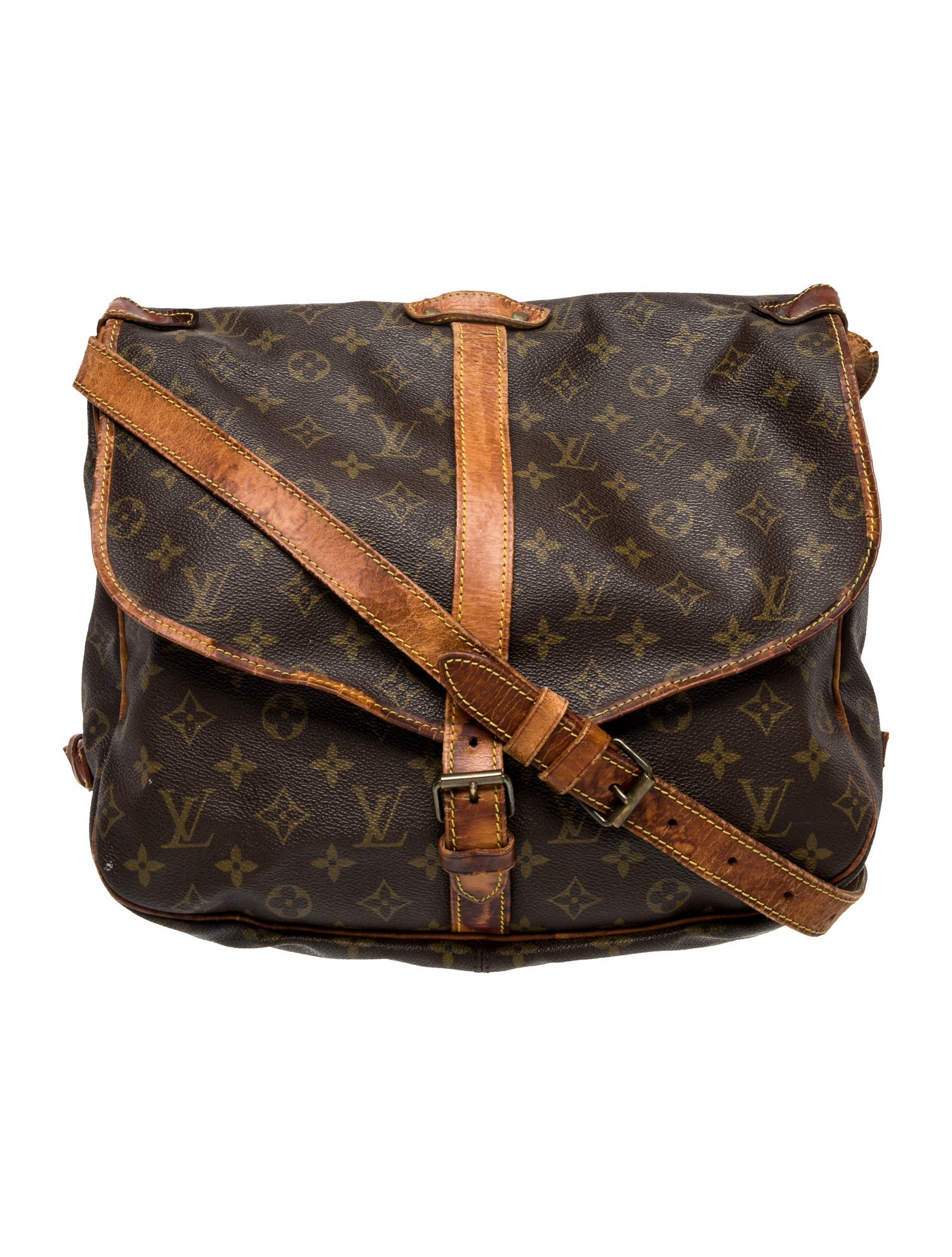 Louis Vuitton LV Monogram Saumur 35
