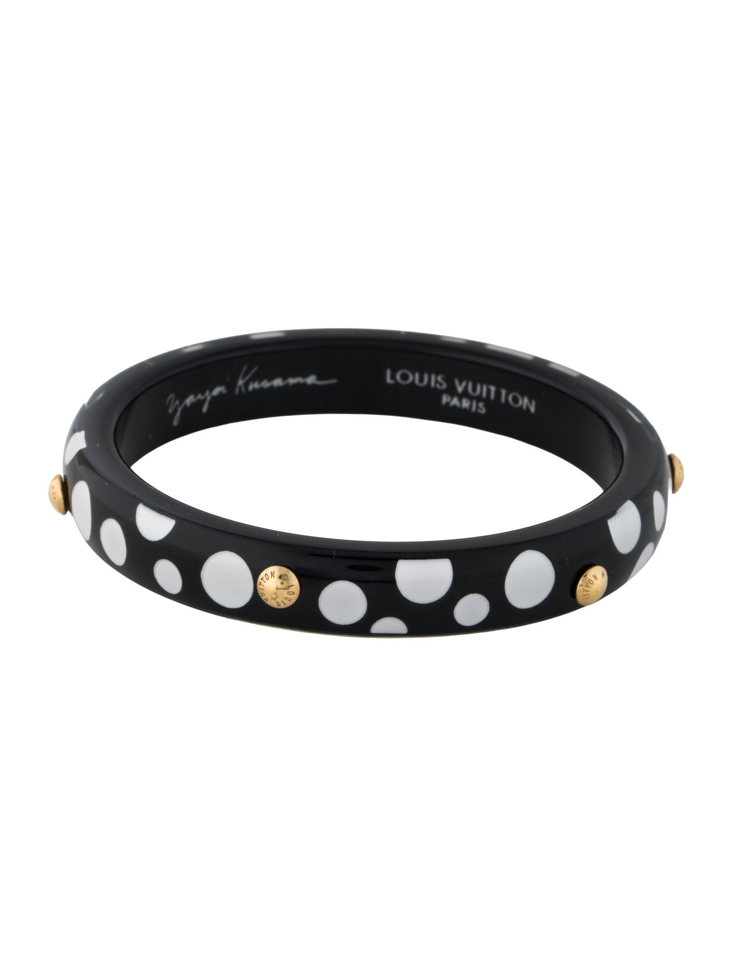 Louis Vuitton x Yayoi Kusama Polka Dot Bangle Bracelet