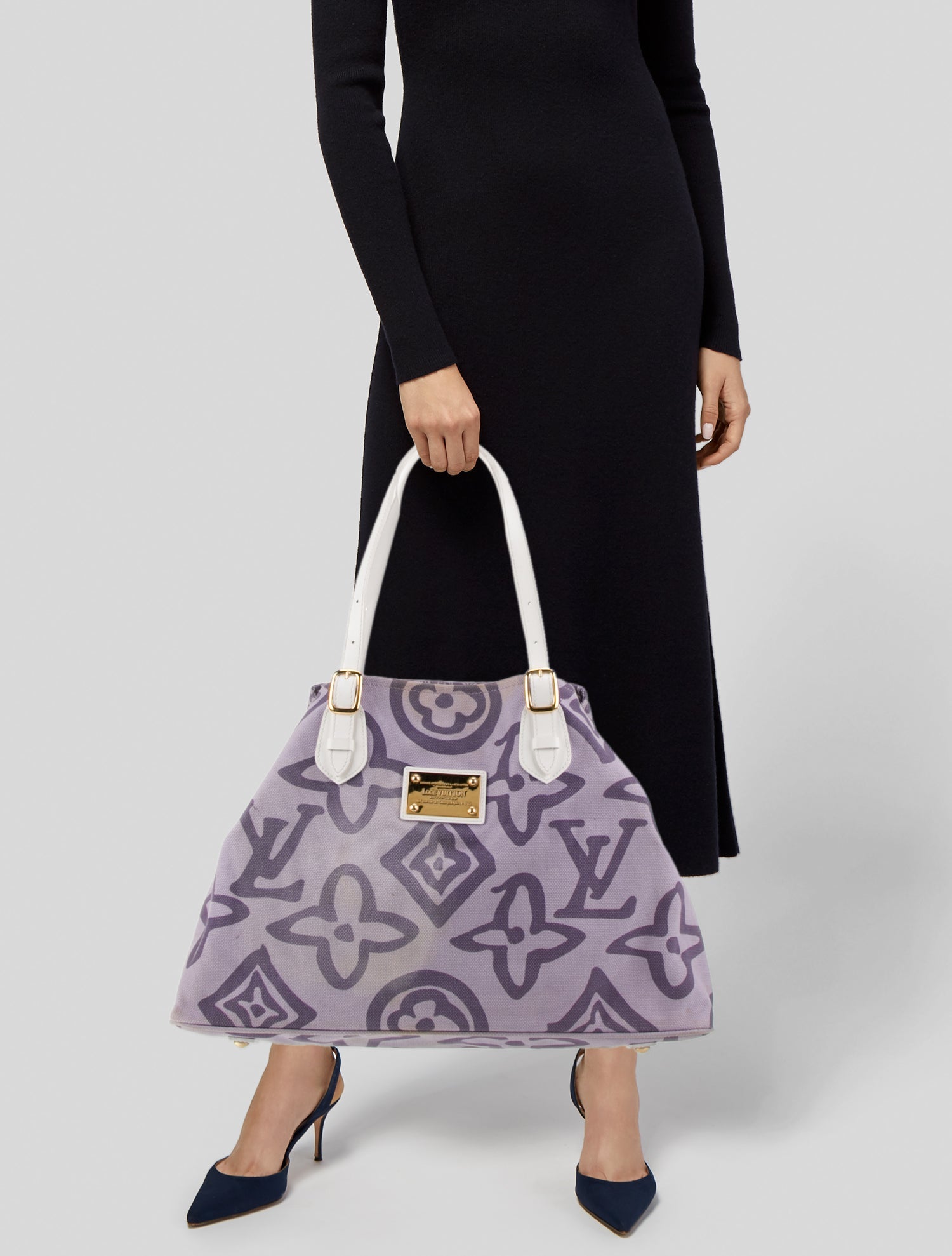 Louis Vuitton Canvas Tahitienne Cabas Vintage