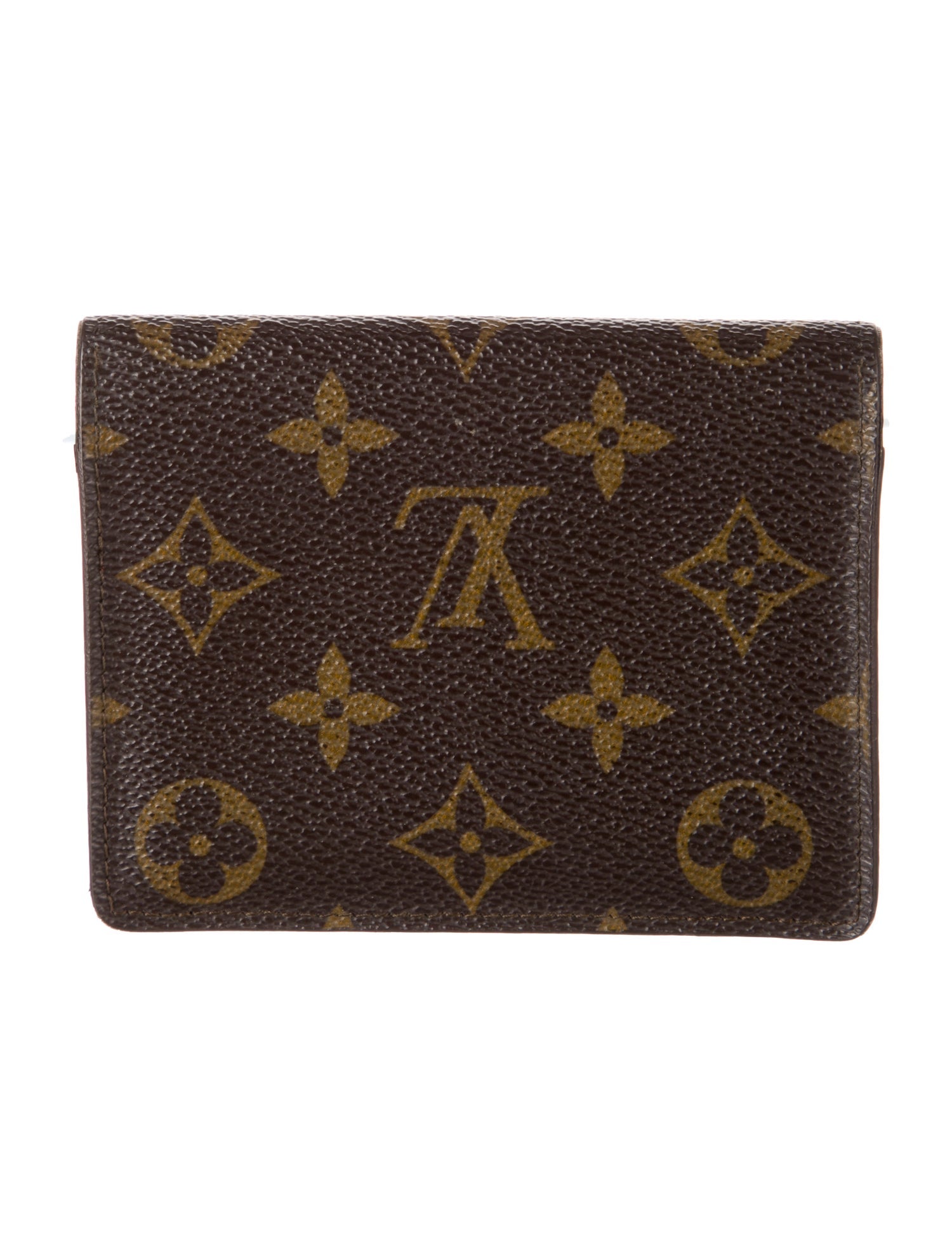 Louis Vuitton LV Monogram Coated Canvas Porte-Billets Carte Bleue