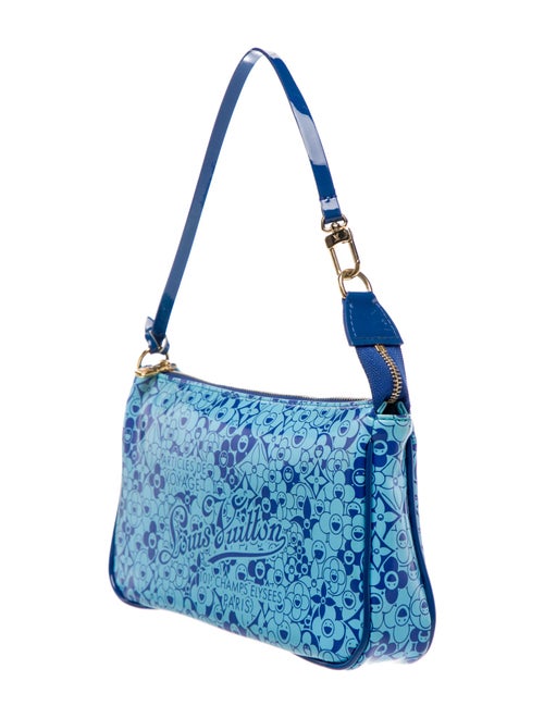 Louis Vuitton Vernis Patent Leather cosmic blossom pochette accessoires