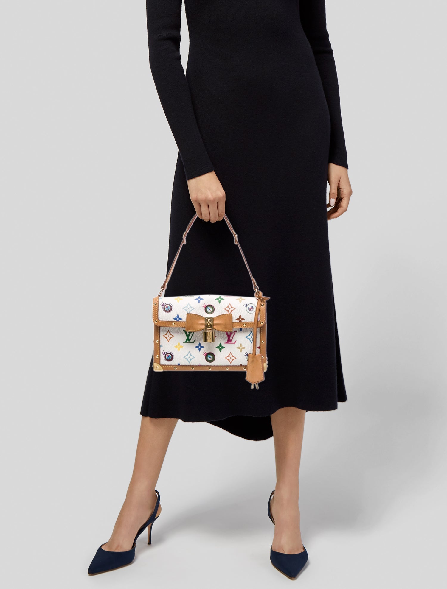 Louis Vuitton Multicolore Monogram x Takashi Murakami Eye Miss You Vintage