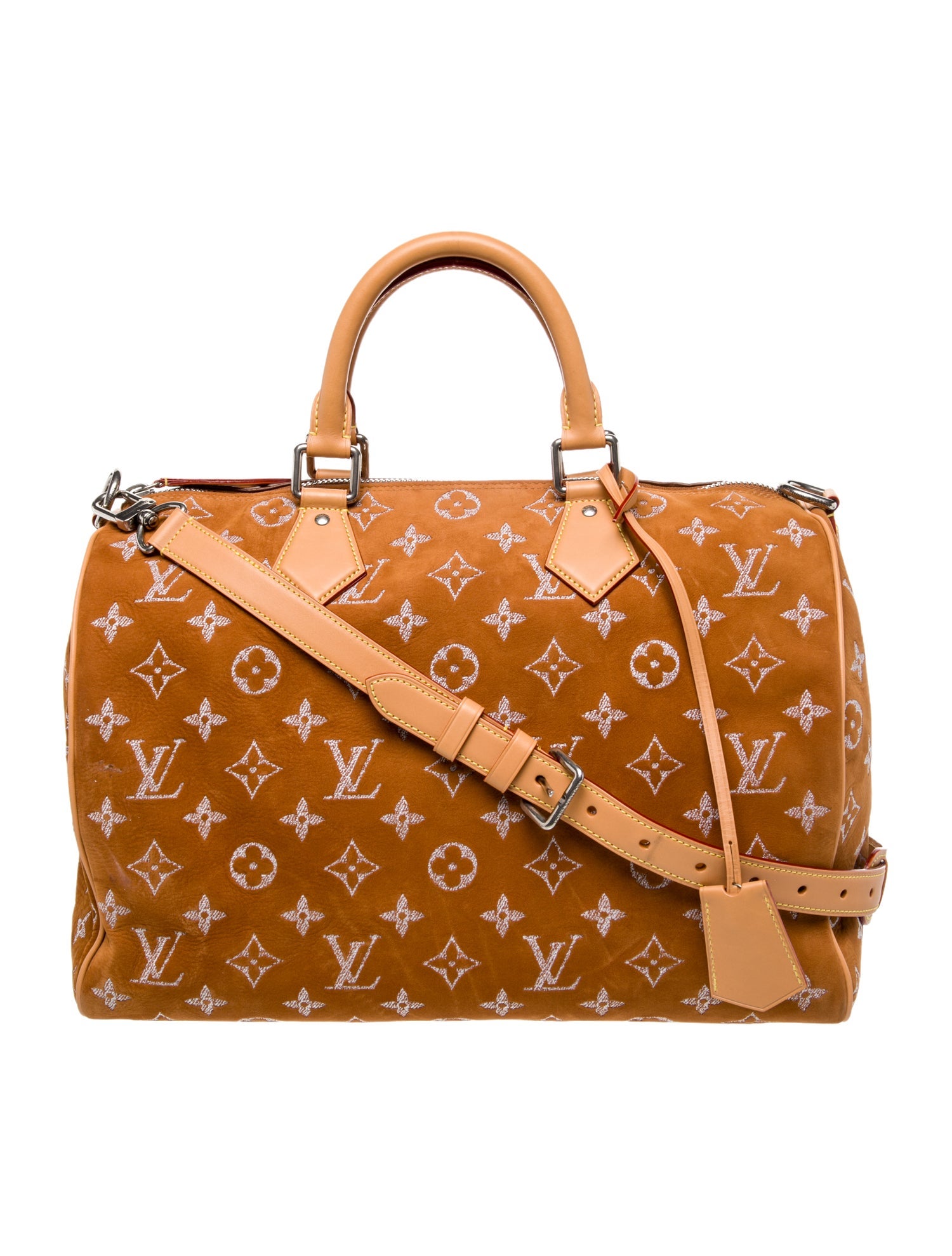 Louis Vuitton Calf Leather Speedy Bandouliere 40