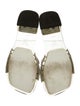 Louis Vuitton Leather Colorblock Pattern Slides