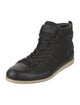 Louis Vuitton Leather Lace-Up Boots