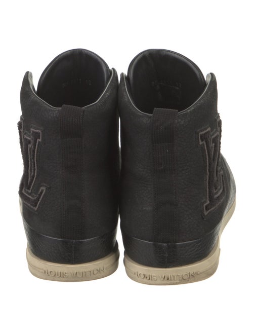 Louis Vuitton Leather Lace-Up Boots