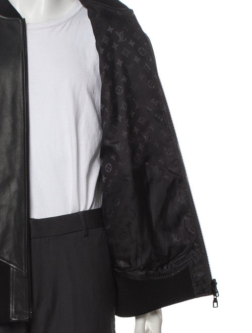 Louis Vuitton 2022 Leather Bomber Jacket