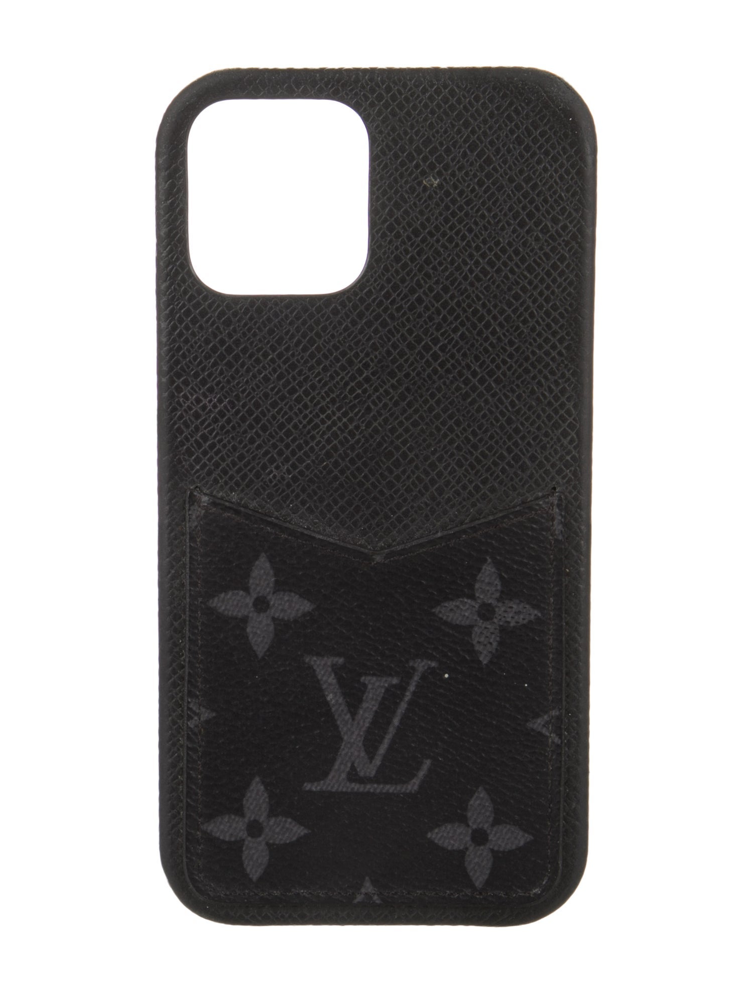 Louis Vuitton Monogram iPhone 12 Pro Max Case - Black Phone