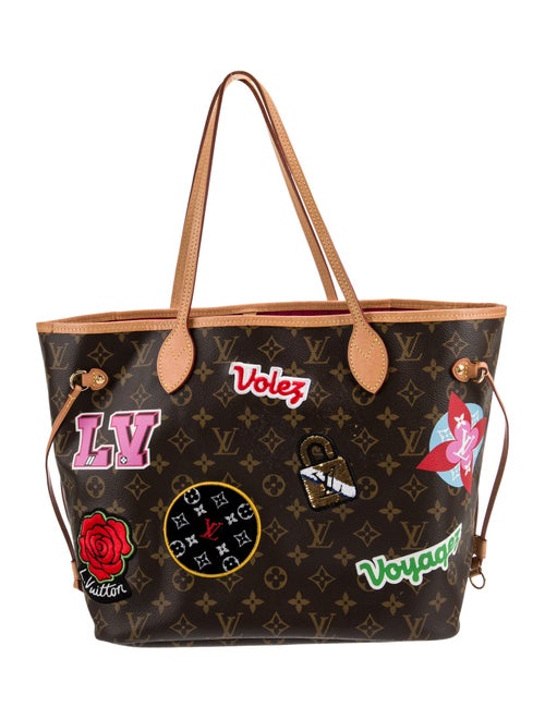 Louis Vuitton LV Monogram Patches Neverfull MM